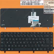 HP Spectre XT 15-4000 15T-4000 BLACK WIN8（Without FRAME,Backlit） FR N/A Laptop Keyboard (OEM-B)