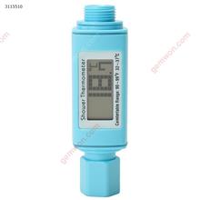 Digital Shower Head Water Thermometer Water Temperture Meter Monitor for Baby Care Washroom N/A
