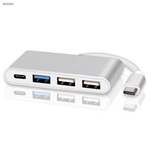 4-in-1 USB-C Hub with Type C, USB 3.0, USB 2.0 Ports for New Apple MacBook 12