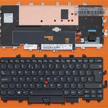 Lenovo ThinkPad YOGA  X1 Gen 4 4th X1C 2016 BLACK FRAME BLACK Backlit WIN8 UK LIM14L86GBJ4421 Laptop Keyboard (OEM-B)