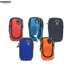 Multifunctional outdoor sports running arm bag (blue) Outdoor backpack WD-bag