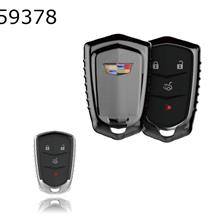 Cadillac ATSL/SRX/XTS Car Key Shell Plating TPU Key Pack（Black highlights） Autocar Decorations TPU