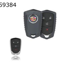 Cadillac ATSL/SRX/XTS Car Key Shell Plating TPU Key Pack（Black matte ） Autocar Decorations TPU