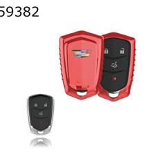 Cadillac ATSL/SRX/XTS Car Key Shell Plating TPU Key Pack（Red highlights ） Autocar Decorations TPU