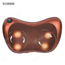 4 Deep-Kneading Massage Nodes Neck and Back Massage Pillow with Infrared Heat Function For Home and Car Other HT-181