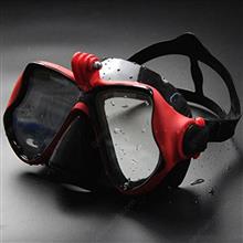 Diving Event Gawp Photographic Camera - Anti Fog Diving Goggle Adult Snorkeling Mask Eyewear Tempered Glass Lens Camera red Water sports equipment RD-7800