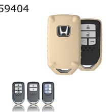Honda Odyssey Fit Car Key Case TPU Key Shell Plating Drop Key Set（Gold matte ） Autocar Decorations TPU