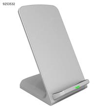 iPhoneX Wireless Charger, Qi Certified 10W Fast Wireless Charger Charging Pad Stand(No AC Adapter) for Galaxy S9/S9+ Note 8/5 S8/S8+ S7/S7 Edge S6 Edge+, Standard Qi Charger for iPhoneX/8/8+ white Charger & Data Cable N/A
