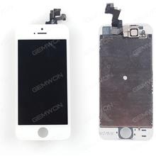 LCD Touch Screen Digitizer Display Assembly Replacement For Apple iPhone 5S White Phone Display Complete IPHONE 5S