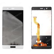 LCD+Touch Screen for Huawei P9 Standard version white（OEM） Phone Display Complete HUAWEI P9