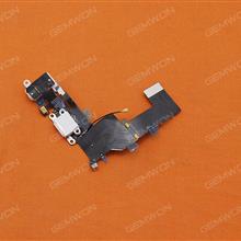 Charging Audio Dock Port Connector with Flex Cable For iPhone 5S(white)Original Usb Charging Port IPHONE 5S