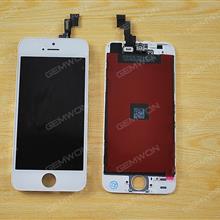 LCD+Touch screen For iPhone 5S,White(OEM) Phone Display Complete IPHONE  5S
