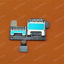 Sim Card Holder Reader Socket Slot Flex Cable for Samsung Galaxy S4 mini Flex Cable SAMSUNG I9190