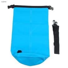 PVC Net Waterproof Bucket Bag Waterproof Waterproof Bag Factory Spot Outdoor Waterproof Bag Beach Drift Bag (10L, Blue) Outdoor backpack WD-BAG