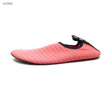 Soft beach socks shoes men and women snorkeling children wading upstream swimming shoes quick-drying non-slip feet barefoot skin shoes (size 36-37, pink) Outdoor Clothing WD-shoes