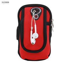 Multifunctional outdoor sports running arm bag (red) Outdoor backpack WD-bag