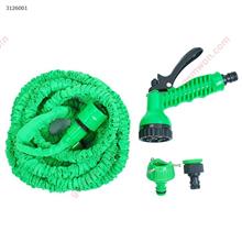Expandable Garden Hose 50 ft. Retractable, Lightweight & Flexible - 8 Pattern Function Watering Nozzle Gardening Spray Included(Green) Iron art WD-	RY02