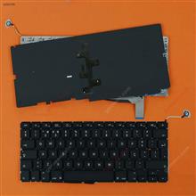 APPLE Macbook Pro A1286 BLACK (For 2008, With Backlit Board) PO N/A Laptop Keyboard (OEM-A)