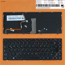 LENOVO Y480 BLACK FRAME BLACK (Backlit) GR 25203009 PK130MZ3B15 9Z.N5TBC.21E Laptop Keyboard (OEM-B)