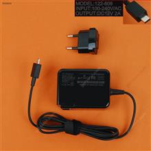 ASUS 12V2A 24W Chromebook C201 C100 C100PA C201PA（Wall Charger Portable Power Adapter）Plug：EU Laptop Adapter 12V 2A 24W