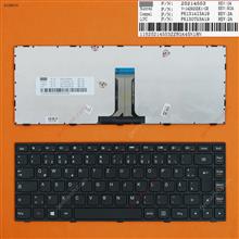 LENOVO G40-70  Flex 2 14 BLACK FRAME BLACK(For Win8) GR 25214553PK130TG3A19 Laptop Keyboard (OEM-B)