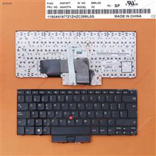 ThinkPad E420 GLOSSY FRAME BLACK(With Point stick) SP N/A Laptop Keyboard (OEM-B)