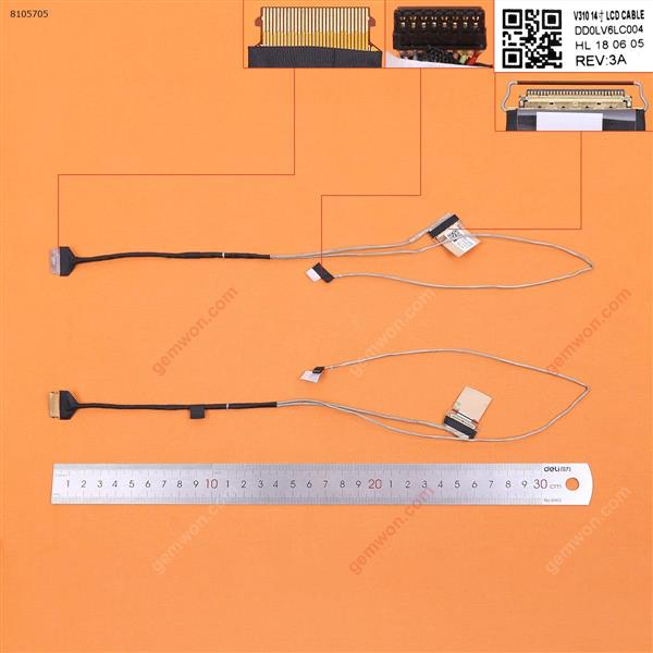 LENOVO V310-14IKB V310-14ISK ，ORG LCD/LED Cable DD0LV6LC004   DD0LV6LC003