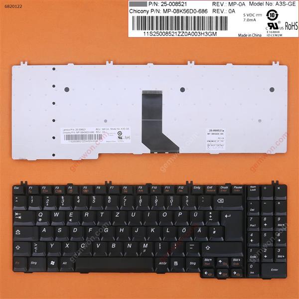 LENOVO G550 BLACK GR MP-08K56D0-686  25-008521 Laptop Keyboard (OEM-B)