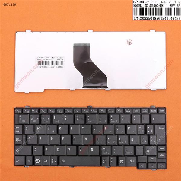 TOSHIBA Portege T110,Satellite Pro T110,Satellite Mini NB200 NB255 NB305 BLACK OEM SP MB257-001 Laptop Keyboard (OEM-A)
