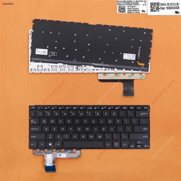 ASUS T302  BLACK（Without FRAME,Backlit)WIN8 US NSK-WD3BU  9Z.NC7BU.301  0KNB0-2621US00  0KN0-T82US13 Laptop Keyboard (OEM-B)