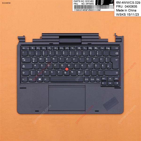 IBM Thinkpad X1 Helix 2013 palmres with GR  keyboard case Upper cover BLACK  Cover N/A
