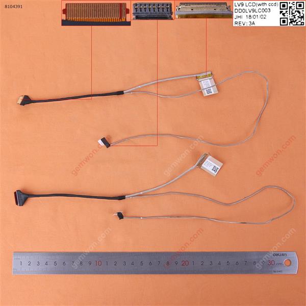 Lenovo V510-15IKB，ORG LCD/LED Cable 5C10M31713    DD0LV9LC002    DD0LV9LC003