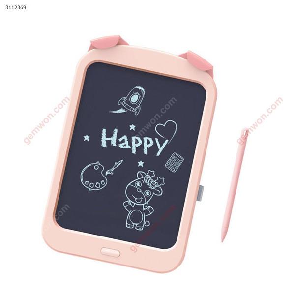 10.5 inches Intelligent writing LCD handwriting board, graffiti painting toy color board drawing board，pink LCD Writing Board 10.5 inches LCD graffiti board
