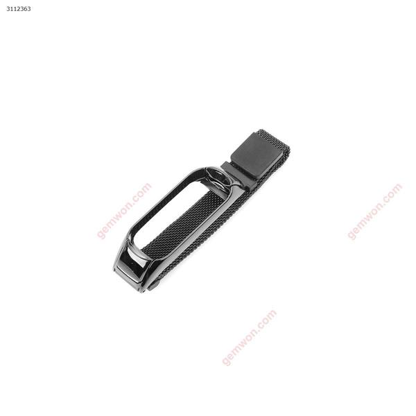 Replacement Metal Strap For Xiaomi Mi Band 3 Black Case MILLET BRACELET 3 MAGNETIC STRAP