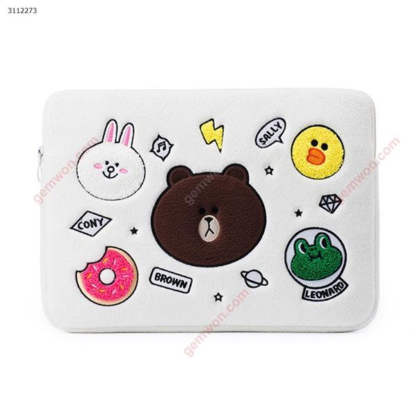 8 inches Cartoon liner bag，white Storage bag Cartoon liner bag