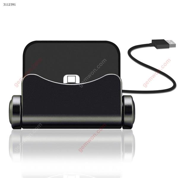360 degree rotating mobile phone charging stand，black Mobile Phone Mounts & Stands HQ-ROTARY CHARGER