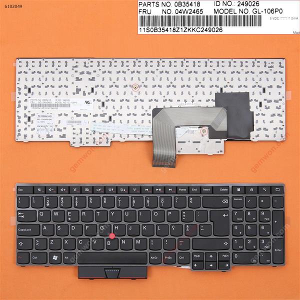 ThinkPad E530 BLACK PO N/A Laptop Keyboard (OEM-B)
