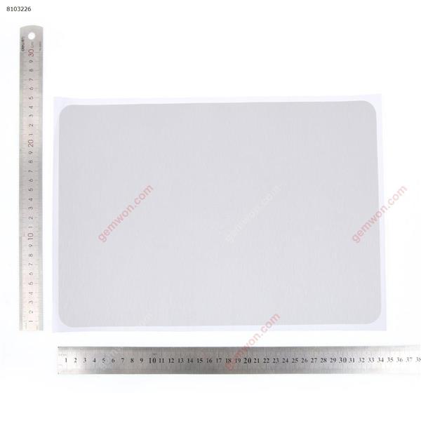 PolyVinyl Chloride(PVC) Skin Stickers Cover guard For HP EliteBook 840 G3 A Cover,Brushed Silver(Material A) Sticker N/A