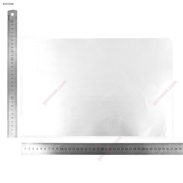 PolyVinyl Chloride(PVC) Skin Stickers Cover guard For HP EliteBook 850 G1 C Cover,Brushed Silver Sticker N/A
