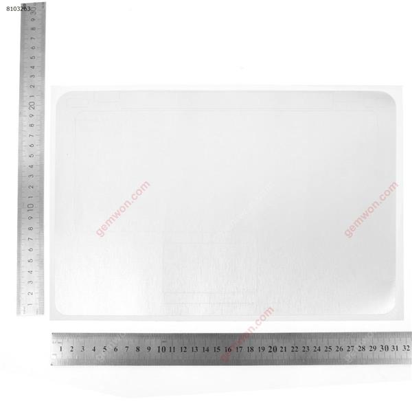 PolyVinyl Chloride(PVC) Skin Stickers Cover guard For HP EliteBook 820 G1 C Cover,Brushed Silver Sticker N/A