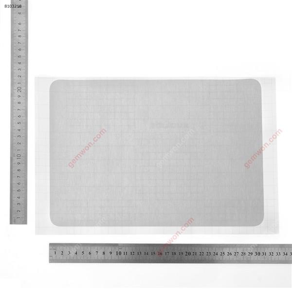 PolyVinyl Chloride(PVC) Skin Stickers Cover guard For HP EliteBook 820 G3 A Cover,Brushed Silver Sticker N/A