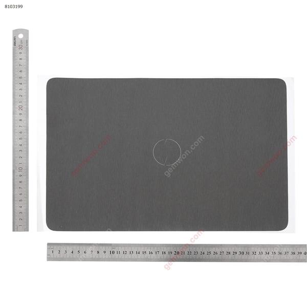 PolyVinyl Chloride(PVC) Skin Stickers Cover guard For HP EliteBook 850 G2 A Cover,Brushed Black+Grey Sticker N/A