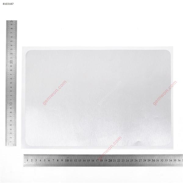 PolyVinyl Chloride(PVC) Skin Stickers Cover guard For HP Folio 1040 G2 A Cover,Brushed Silver Sticker N/A