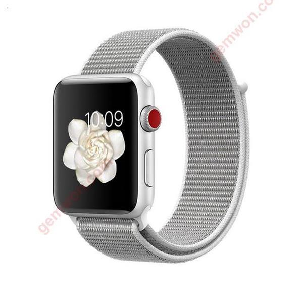 Apple Watch series replacement with 1/2/3 - white Smart Wear 38MM