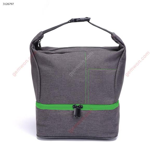 Photography package camera equipment storage bag shoulder diagonal SLR camera bag(Green) Outdoor backpack 7516