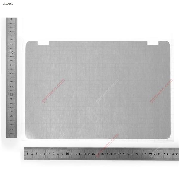 PolyVinyl Chloride(PVC) Skin Stickers Cover guard For HP EliteBook 840 G2 C Cover,Brushed Silver Sticker N/A