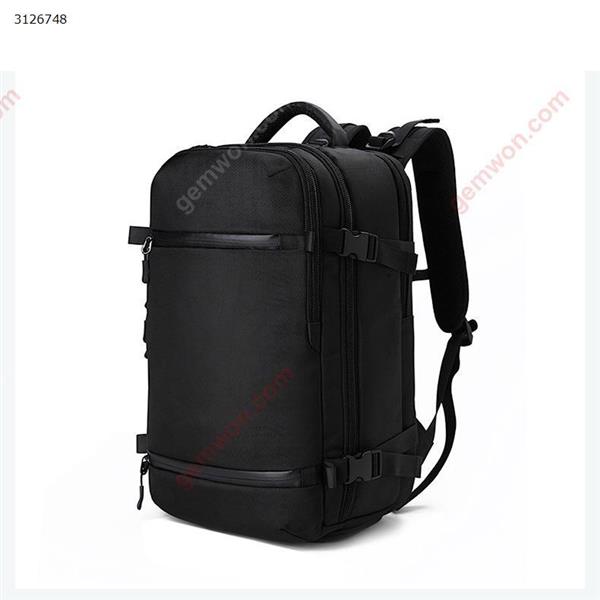 Backpack outdoor multi-function usb backpack male custom large capacity waterproof travel backpack(20 Inches Black No pocket) Outdoor backpack 8983