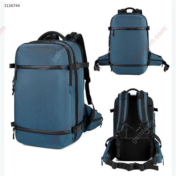 Backpack outdoor multi-function usb backpack male custom large capacity waterproof travel backpack(20 Inches Blue) Outdoor backpack 8983