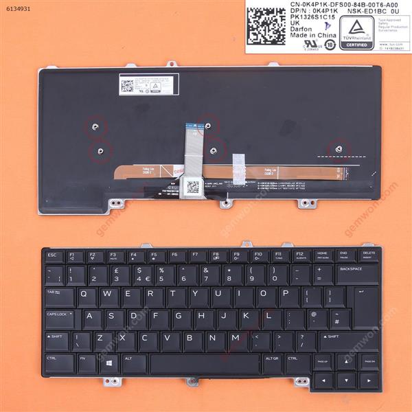 Dell Alienware 15 R3 BLACK (Full Colorful Backlit, Win8) UK N/A Laptop Keyboard (OEM-B)