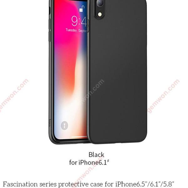 iPhoneXr Mobile phone case, new model Apple Xs ultra-thin micro-matte protective cover Xr creative new，black Case iPhoneXr
Frosted protective cover
